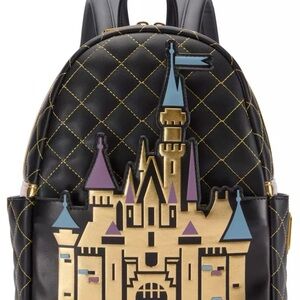 Disneyland Sleeping Beauty Castle Loungefly Backpack